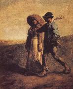 Jean Francois Millet Go to field France oil painting artist